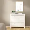 Buy Madrid Chest of 3 Drawers – White Finish, 6 from Furnituretta