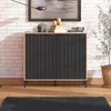 Buy Ventnor Small Sideboard – Artisan Oak Effect & Black from Furnituretta