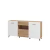Buy Barnes Sideboard – Artisan Oak & White Gloss Elegance, 2 from Furnituretta