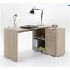 Buy Stirling Corner Flexi Computer Desk – Oak Effect with Drawer & Cupboard, Colour: Oak from Furnituretta