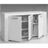 Buy Ramsey Sideboard Cabinet 3 Doors White, 2 from Furnituretta
