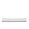 Buy Talbot Floating Shelf Wall Shelving White Gloss and Black, 4 from Furnituretta