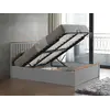 Buy Malmo Pearl Grey Wooden Ottoman Bed – Stylish Gas Lift Storage Frame King Size, Colour: Grey, Size: King (5ft), Item Width: 166, 4 from Furnituretta