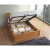 Buy Malmo Oak Wooden Ottoman Bed – Stylish Gas Lift Storage Frame Double, Colour: Oak, Size: Double (4ft6), Item Width: 150.5, 5 from Furnituretta