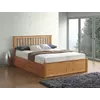 Buy Malmo Oak Wooden Ottoman Bed – Stylish Gas Lift Storage Frame King Size, Colour: Oak, Size: King (5ft), Item Width: 166 from Furnituretta