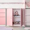 Buy Lacy Pink Storage Mid Sleeper Bed – Single | Smart Storage & Reversible Ladder, Colour: Pink, Size: Single (3ft), Item Width: 112.6, 8 from Furnituretta