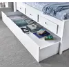 Buy Veera White Guest Bed Single, Colour: White, Size: Single (3ft), Item Width: 101.5, 7 from Furnituretta