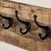 Buy Alfie Wooden Wall Coat Hanger with Hooks, 9 from Furnituretta