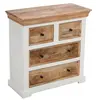 Buy Alfie Solid Mango Wood 4 Chest Of Drawers, 4 from Furnituretta