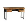 Buy Metropolis Industrial 2 Drawer Writing Desk, 3 from Furnituretta