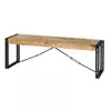 Buy Cosmo Industrial Metal & Wood Bench from Furnituretta