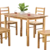 Buy New York Medium Dining Table – Sleek Natural Wood | 4-Seater from Furnituretta
