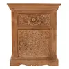 Buy Artwork Mango Wood Bedside Table With Storage, 3 from Furnituretta