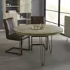 Buy Light Gold Round Dining Table from Furnituretta