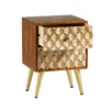 Buy Edison 2 Drawer Side Table, 4 from Furnituretta