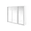 Buy Arti AR-02 Sliding Door Wardrobe White Matt 250cm, Colour: White Matt, Item Width: 250, 8 from Furnituretta