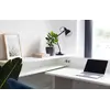 Buy Work Concept Convertible Hidden Desk with Storage White Matt, Colour: White Matt, Side: Right, Item Width: 115, 14 from Furnituretta