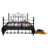 Buy Inglewood Double Bed Black, Colour: Black, Size: Double, 3 from Furnituretta