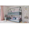 Buy Wooden Bunk Bed Pola Grey, Colour: Grey, Mattress Option: Foam Mattresses, 7 from Furnituretta