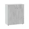 Buy Alford 2 Door Wide Universal Wall Storage Cupboard Grey and White, 3 from Furnituretta