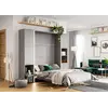Buy CP‑01 Vertical Wall Bed Concept Grey Matt 140 cm | Space‑Saving Bedroom Furniture, Colour: Grey Matt, Size: 140 x 200cm, 8 from Furnituretta