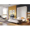 Buy CP-01 Vertical Wall Bed Concept White Gloss 140cm, Colour: White Gloss, Size: 140 x 200cm, 8 from Furnituretta