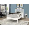 Buy Chester White Single Bed Frame - Perfect for Modern Bedrooms, Colour: White, Size: 3ft/Single, Item Width: 98, 4 from Furnituretta