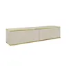Buy Moro Floating TV Cabinet Beige 135cm, Colour: Beige, Item Width: 135, 5 from Furnituretta