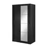 Buy Arti 6 - 2 Sliding Door Wardrobe Black Matt 120cm, Colour: Black Matt, Item Width: 120, 10 from Furnituretta