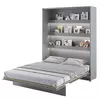 Buy BC-13 Vertical Wall Bed Concept Grey Matt 180cm, Colour: Grey Matt, Size: 180 x 200cm from Furnituretta