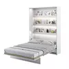 Buy BC-01 Vertical Wall Bed Concept White Gloss 140cm, Colour: White Gloss, Size: 140 x 200cm from Furnituretta