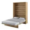 Buy BC-01 Vertical Wall Bed Concept Oak Artisan 140cm, Colour: Oak Artisan, Size: 140 x 200cm, 8 from Furnituretta