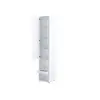 Buy BC-07 Tall Storage Cabinet for Vertical Wall Bed Concept White Matt, Colour: White Matt, Item Width: 45, 6 from Furnituretta