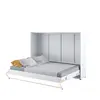 Buy CP-04 Horizontal Wall Bed Concept White Gloss 140cm, Colour: White Gloss, Size: 140 x 200cm, 7 from Furnituretta