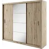 Buy Idea ID-01 Sliding Door Wardrobe Oak San Remo 250cm, Colour: Oak San Remo, Item Width: 250, 4 from Furnituretta