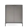 Buy Nova Highboard Cabinet Grey Matt 104cm, Colour: Grey Matt, Item Width: 104, 4 from Furnituretta