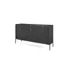 Buy Nova Sideboard – Sleek Storage in Black Matt Finish, Colour: Black Matt, Item Width: 154, 4 from Furnituretta