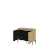 Buy Trend TR-02 Sideboard Cabinet Oak Artisan 98cm, Colour: Oak Artisan, Item Width: 98, 6 from Furnituretta