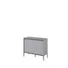 Buy Trend TR-02 Sideboard Cabinet Grey Matt 98cm, Colour: Grey Matt, Item Width: 98, 7 from Furnituretta
