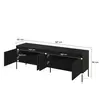 Buy Trend TR-05 TV Cabinet Black Matt 167cm, Colour: Black Matt, Item Width: 167, 7 from Furnituretta
