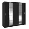 Buy Arti AR-14 Sliding Door Wardrobe Black Matt 220cm, Colour: Black Matt, Item Width: 220, 4 from Furnituretta