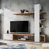 Buy Eco Entertainment TV Unit White, Colour: White, Item Width: 190 from Furnituretta