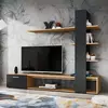 Buy Eco Entertainment TV Unit Black, Colour: Black, Item Width: 190 from Furnituretta