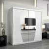 Buy Elypse Sliding Door Wardrobe White 180cm, Colour: White, Item Width: 180 from Furnituretta