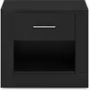 Buy Idea ID-07 Bedside Cabinet Black, Colour: Black, Item Width: 50, 8 from Furnituretta
