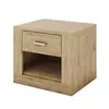 Buy Idea ID-07 Bedside Cabinet Oak Shetland, Colour: Oak Shetland, Item Width: 50, 6 from Furnituretta