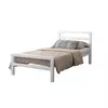 Buy City Block Single Bed: Sleek & Stylish, Colour: White, Size: 3ft/Single, Item Width: 96 from Furnituretta
