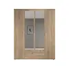 Buy Karl Hinged Door Wardrobe – Oak Sonoma Finish, 160 cm Wide, Colour: Oak Sonoma, Item Width: 160, 7 from Furnituretta