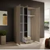 Buy Karl Hinged Door Wardrobe – Oak Sonoma Finish, 120 cm Wide, Colour: Oak Sonoma, Item Width: 120, 3 from Furnituretta