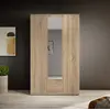 Buy Karl Hinged Door Wardrobe – Oak Sonoma Finish, 120 cm Wide, Colour: Oak Sonoma, Item Width: 120, 4 from Furnituretta